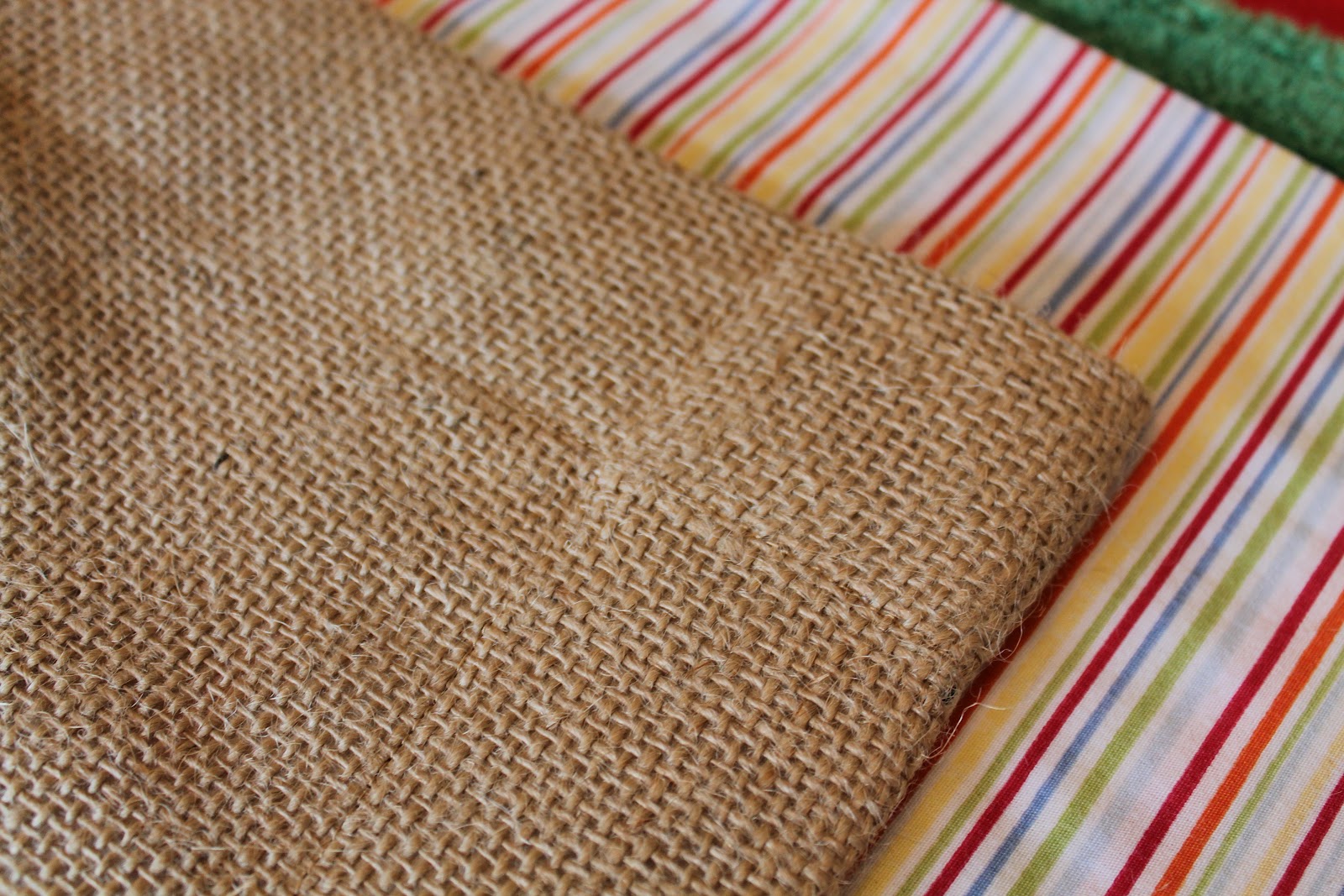 Living the Sweet Life How to Burlap Curtains