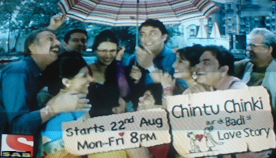 Chintu Chinky Aur Ek Badi Si Love Story on SAB TV