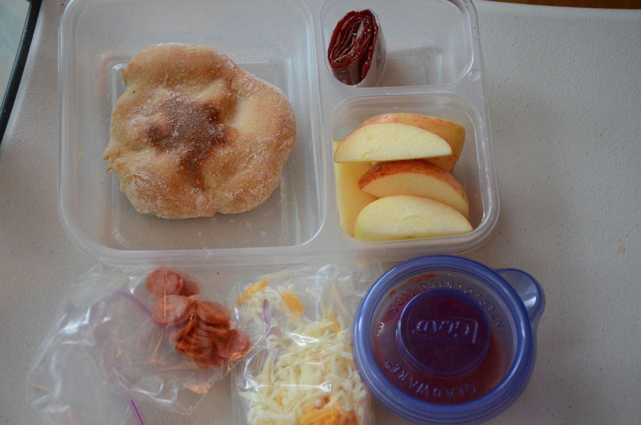 Recipe Shoebox Homemade Pizza Lunchable
