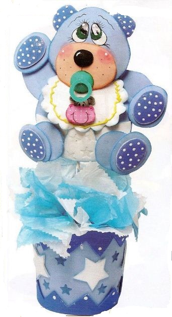 Manualidades en foami para baby shower ~ solountip.com