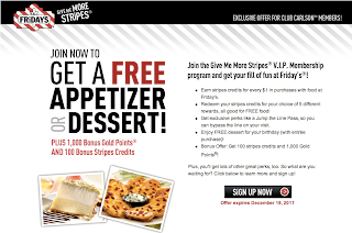 a advertisement for a free appetizer
