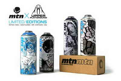 The Infamous Magazine Graffiti Montana Ironlak MTN Spray Paint Cans Art Can