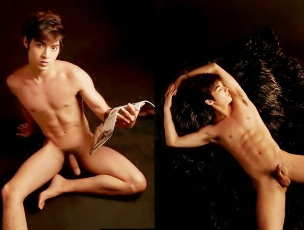 Boy naked asian Young skinny
