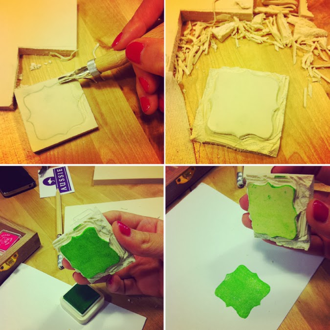 DIY carvado de sellos DIY carvado de sellos