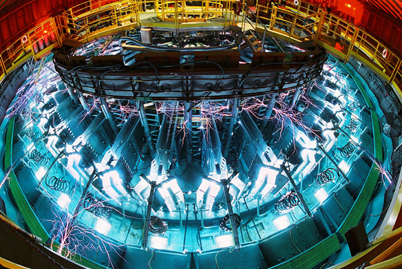 Saturn Sandia's Workhorse Pulsed-Power machine fires 75 trillion watts of X-rays