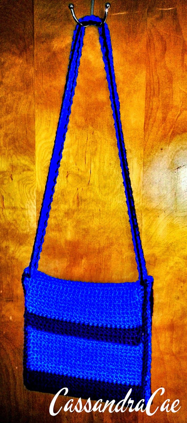 Crochet Messenger Bag