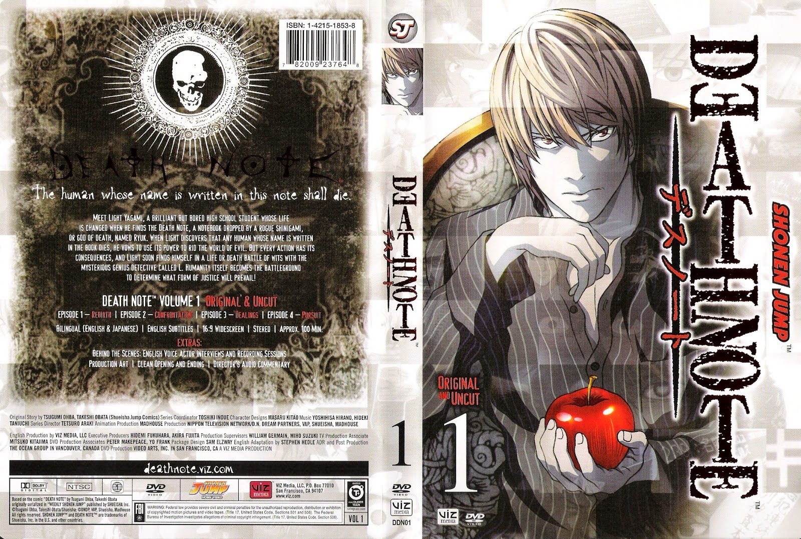 Death Note Completo BluRay 720p Dual Audio