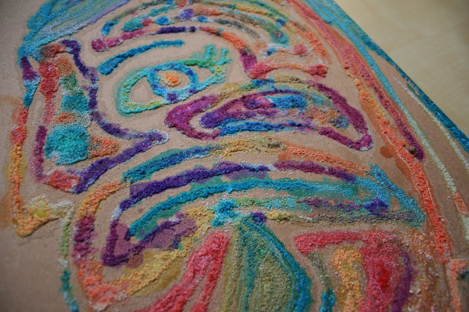 Pink and Green Mama Favorite Elmer's Glue Projects Kid Friendly Art