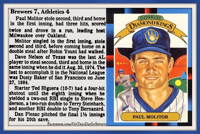 Paul Molitor Baseball Stats by Baseball Almanac