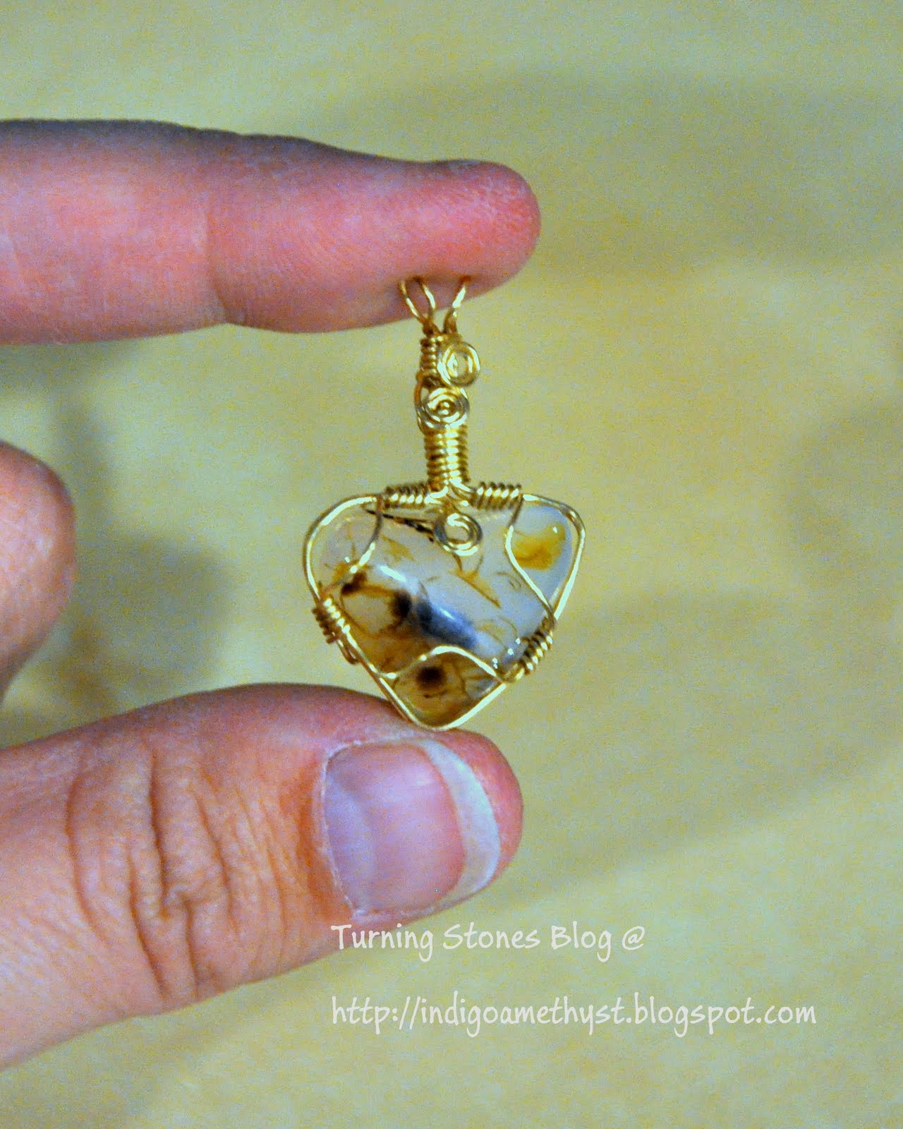 Turning Stones Blog Polished Stone Pendant