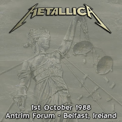 METALLICA- single, promo,live Metallica-Belfast+-+October+1,+1988