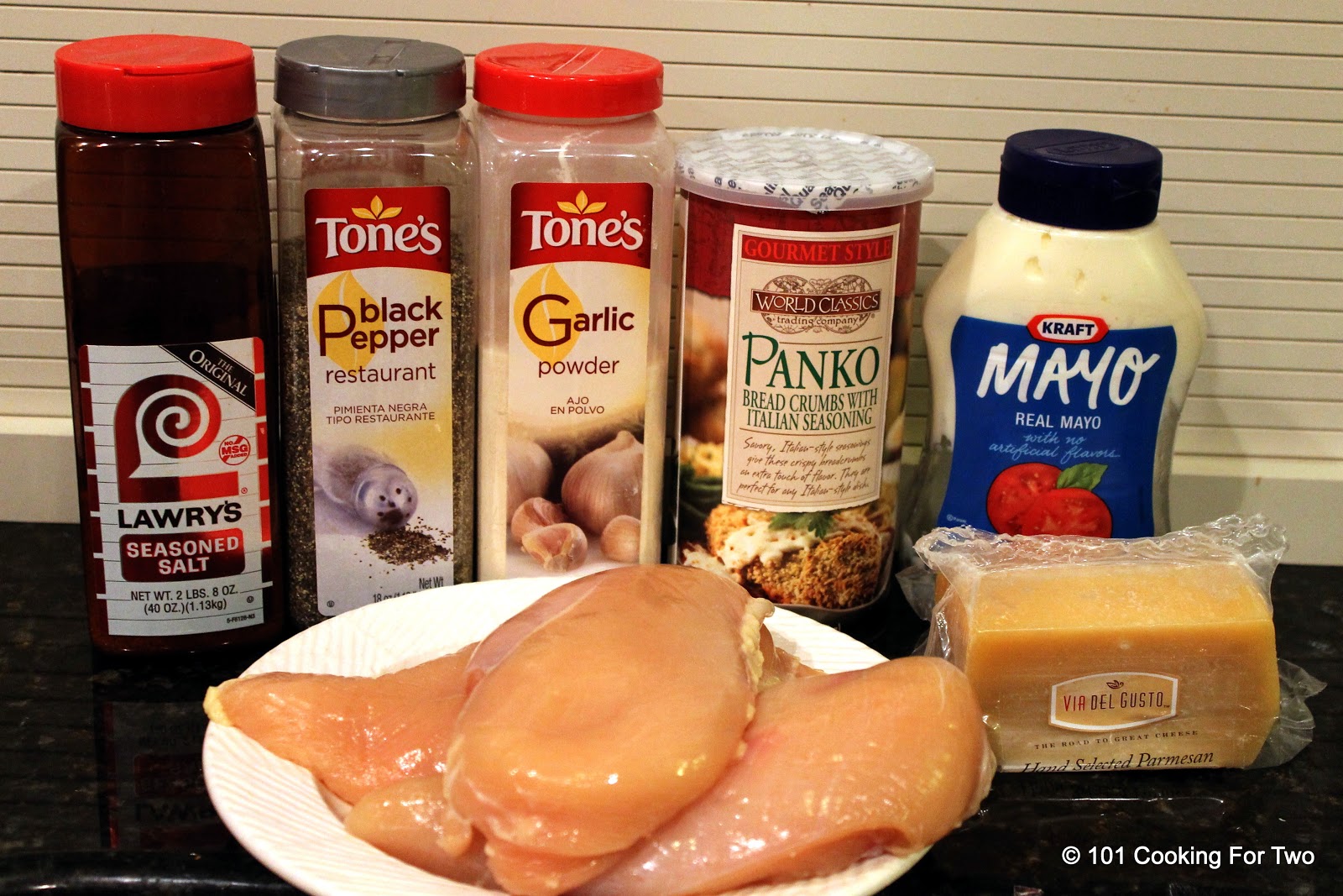 Parmesan Mayonnaise Baked Skinless Chicken Breast 101 Cooking For Two