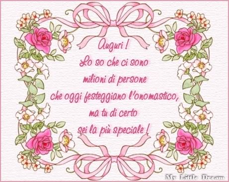 Frasi Matrimonio Auguri Di Buon Onomastico