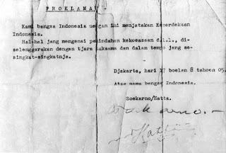 ISI TEKS PROKLAMASI KEMERDEKAAN INDONESIA ISI TEKS PROKLAMASI KEMERDEKAAN INDONESIA