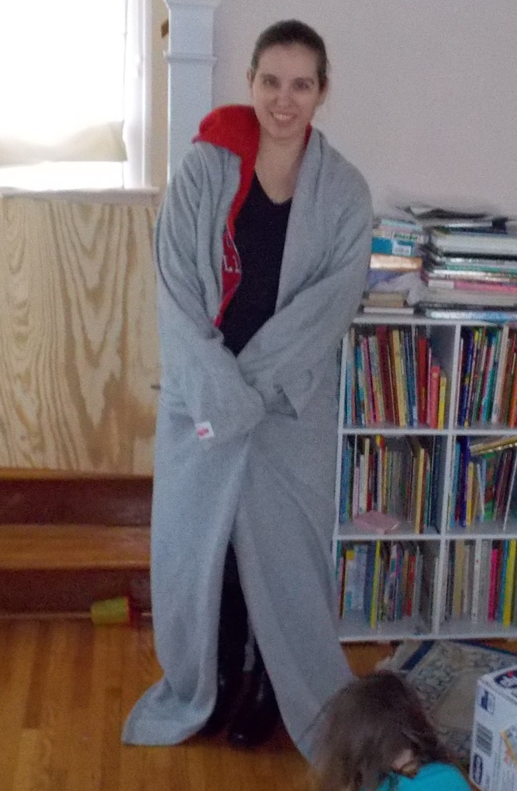 beyond pearls the snuggie makes a michigan winter appearance