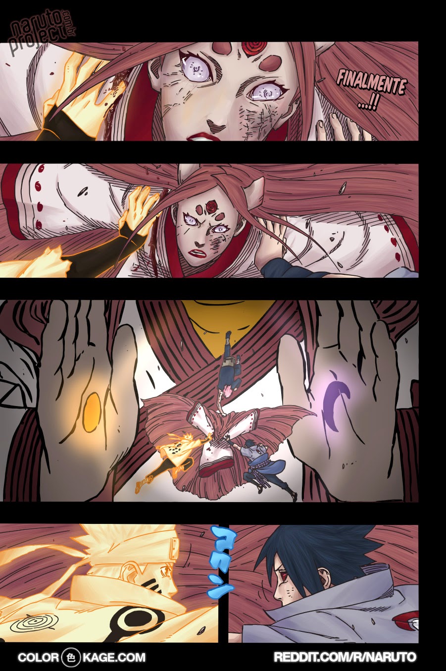 Naruto 690 Mangá Colorido Naruto 690 Mangá Colorido leitura online