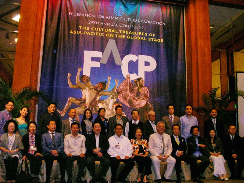 FACP The Federation for Asian Cultural Promotion 29th FACP Annual