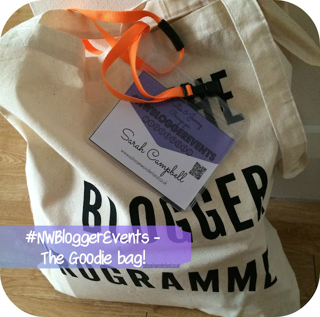 #nwbloggerevents goodie bag