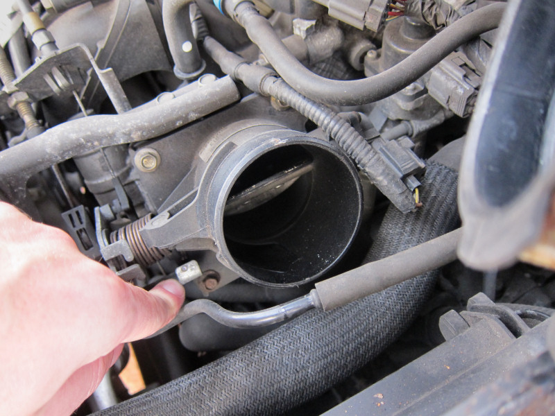 It's Not Pretty, But It Does The Job 2004 Mazda 6 Throttle Body