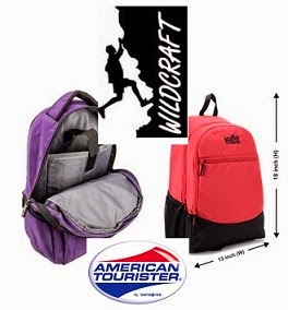 Flat 50% Off on Wildcraft & American Tourister Backpacks @ Flipkart (Limited Period Offer)