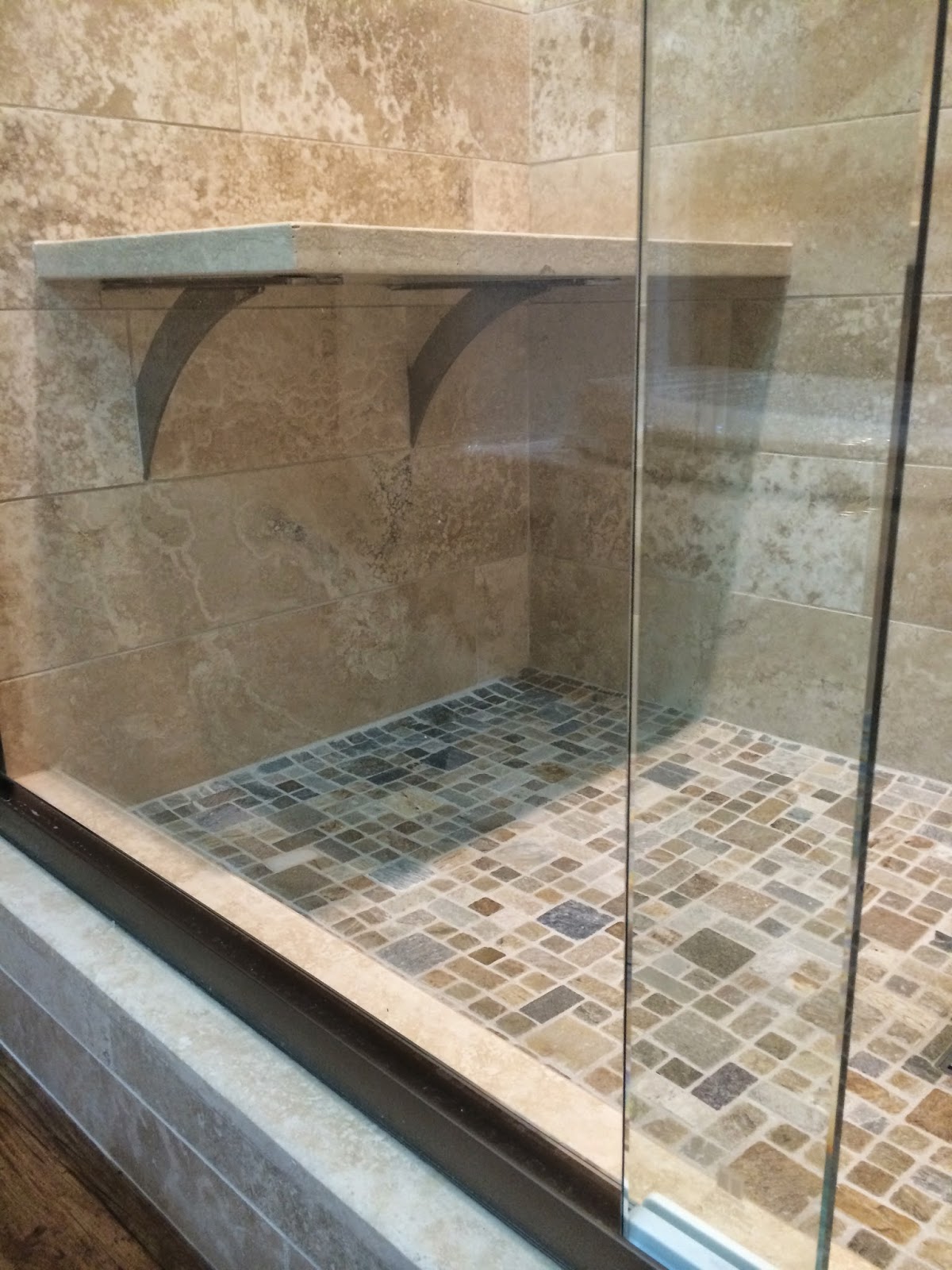 Custom Bathroom Remodeling Natural Stone Travertine Bathroom Remodel