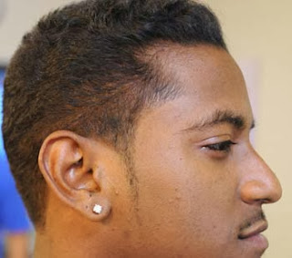 Corte de cabelo masculino grosso e ondulado Cabelo crespo e grosso