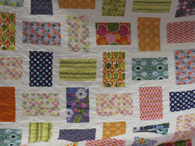 Free Modern Patchwork Quilt Pattern: Nine Patch Rearranged