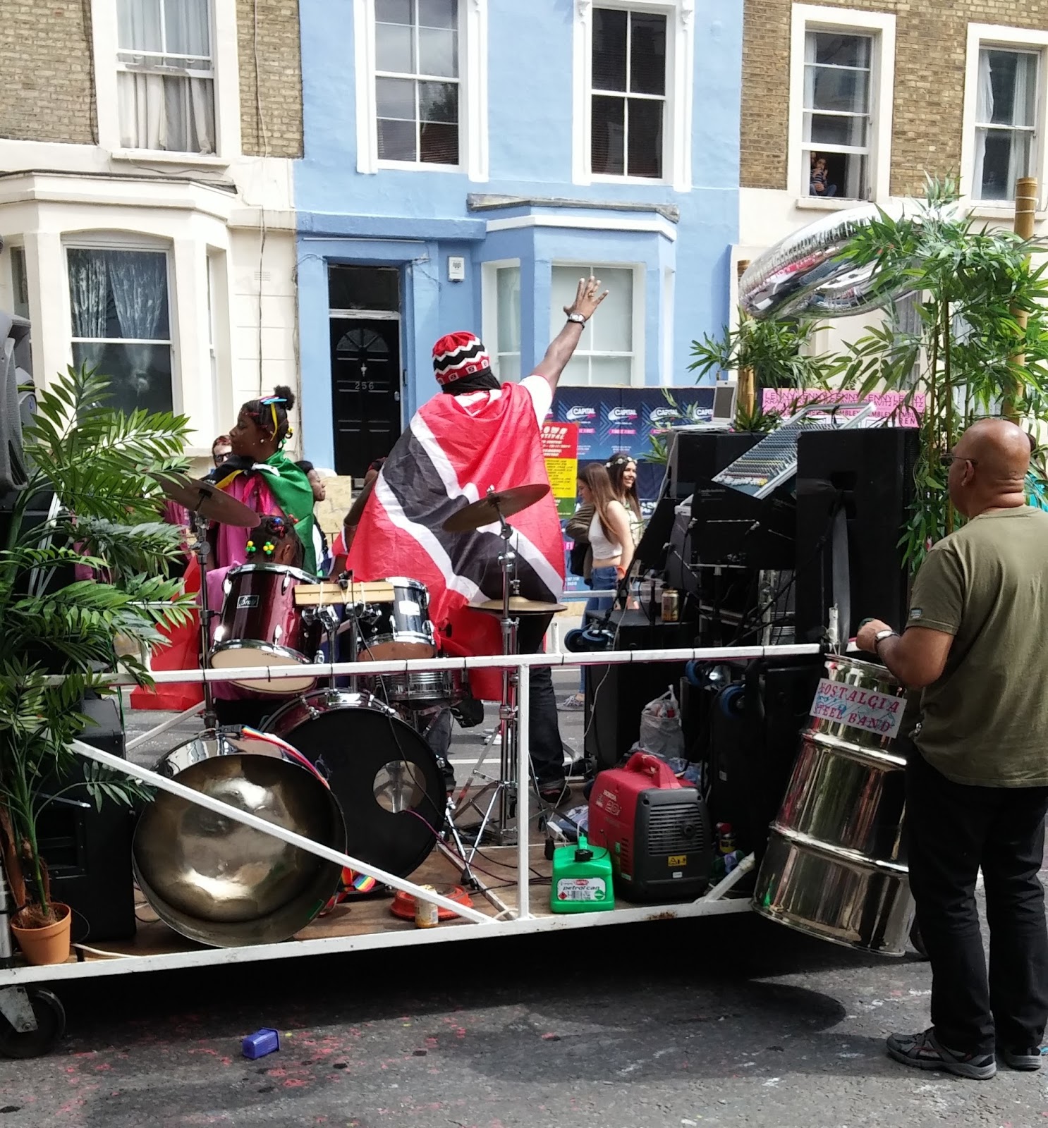 Notting Hill Carnival steel drums