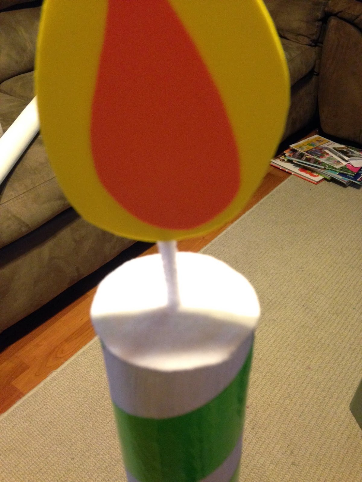 Candy, Cake, and Crafts Giant Birthday Candles