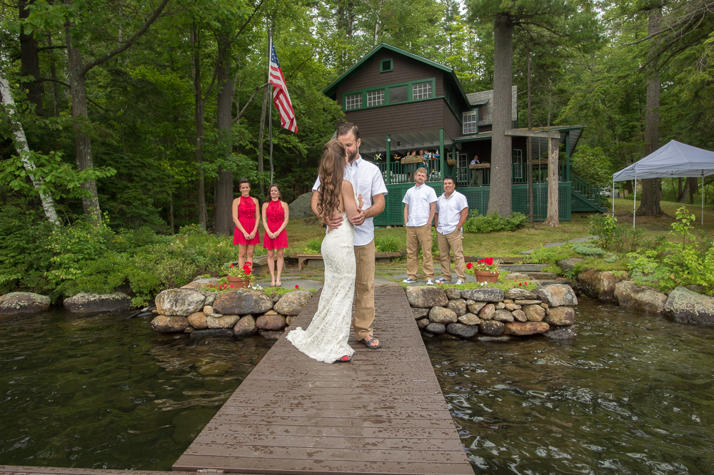 borophotography Jennifer and Jarren's Silver Lake Wedding, Harrisville, NH