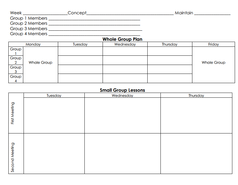 Small Lesson Plan Template lesson plan templates small groups 28 images guided