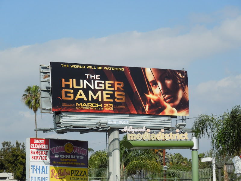 The Hunger Games billboard