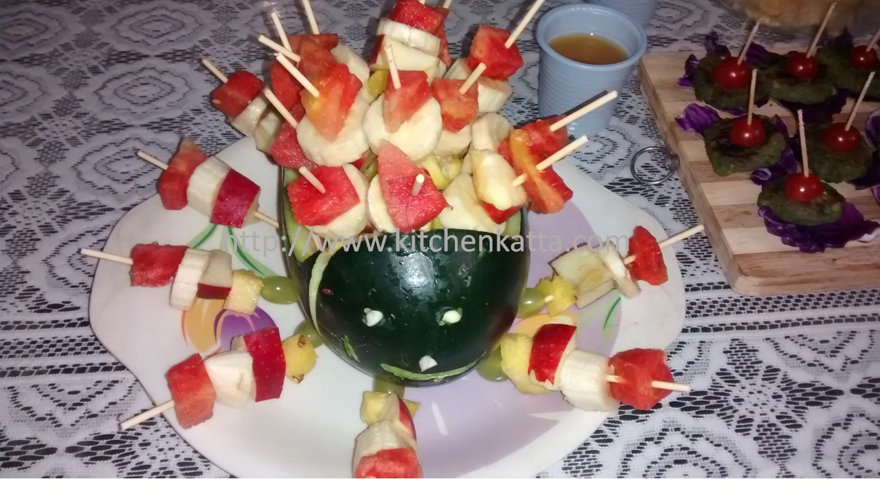 kitchen katta Fruit sticks Simple starter with great appeal