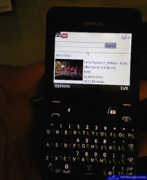 (Ulasan) Smartphone Nokia Asha 210 Dual Sim