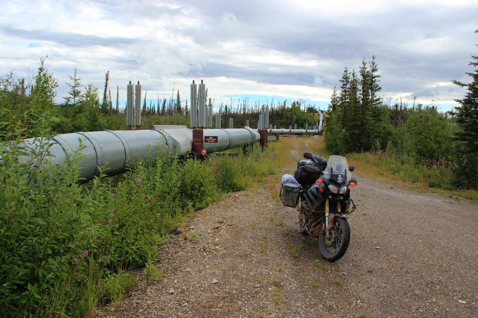Riding the USA Day 18 Coldfoot, Alaska