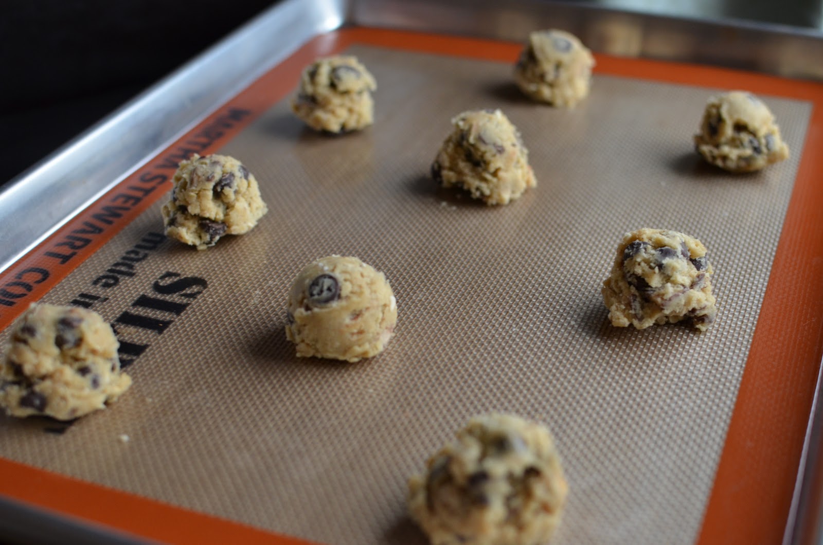 Playing with Flour Hazelnuttoffee chocolate chip cookies