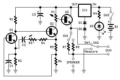 simple meter impedance speaker circuit diagram switched wiring circuitsimple meter impedance speaker circuit diagram
