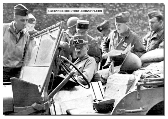 General Leclerc during the liberation of Paris 1944