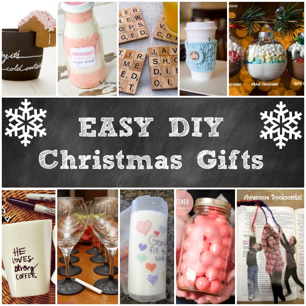 Easy DIY Christmas Gift Ideas - Handy DIY