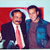Salman Khan with Rajeev Reddy at Country Club Blanglore