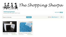 Screemshot of a newly-opened Etsy store.