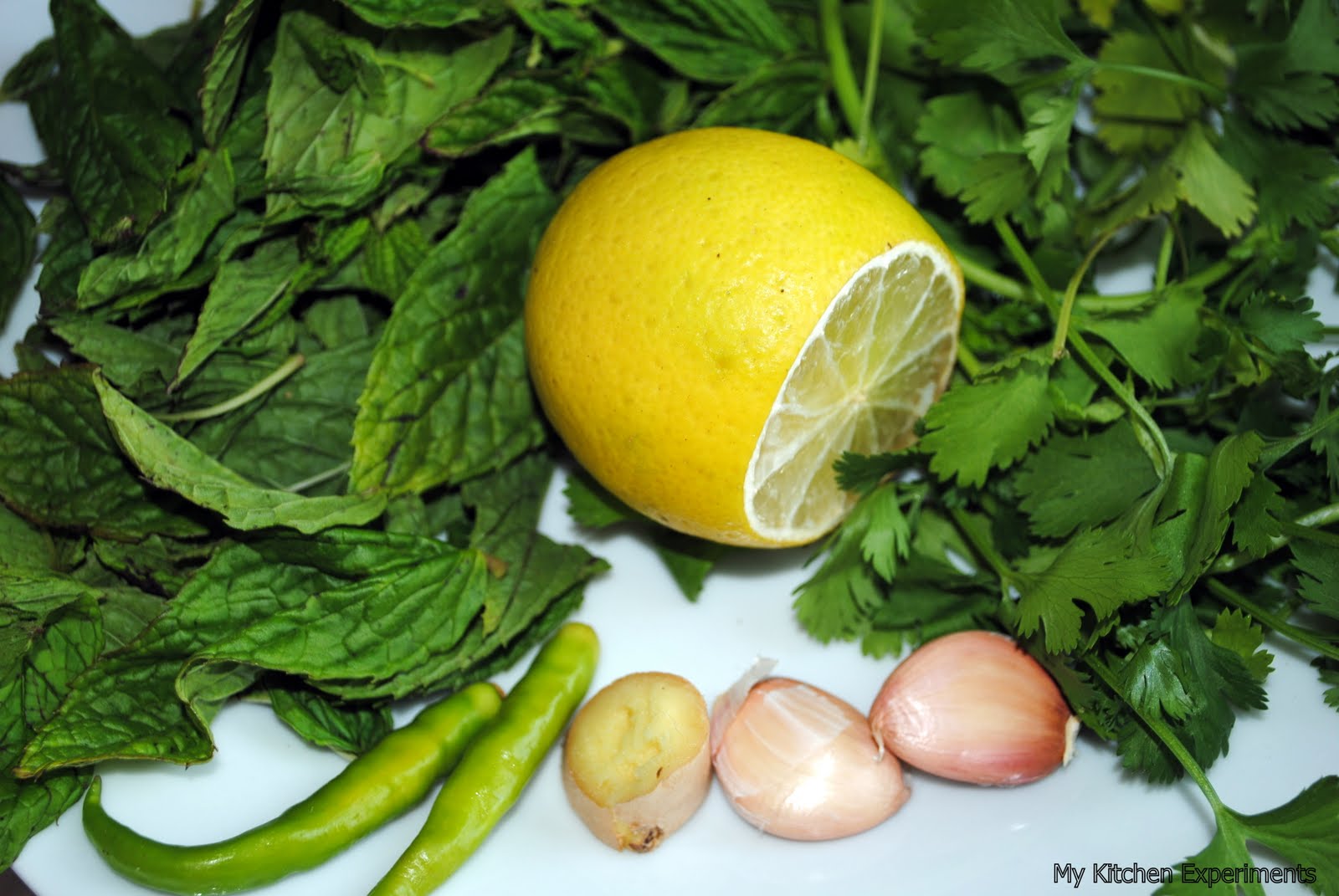 Mint Chutney for Chat Indian Curry Trail