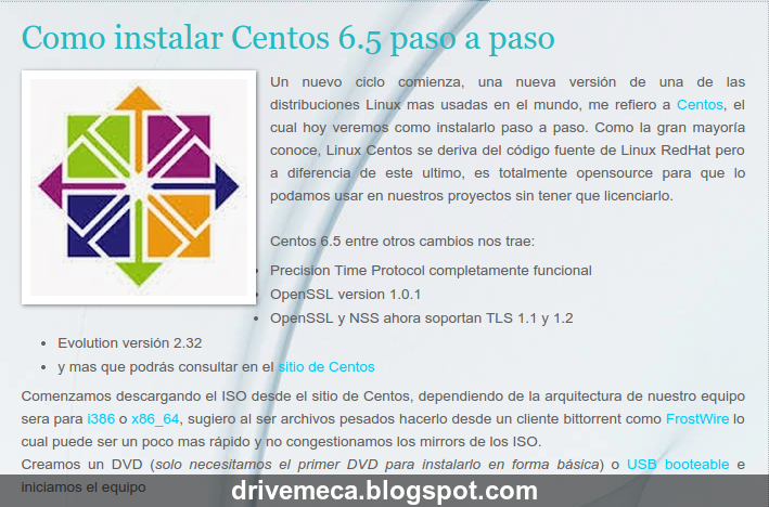 TOP 10 artículos de opensource consultados en el 2014 en drivemeca.blogspot.com