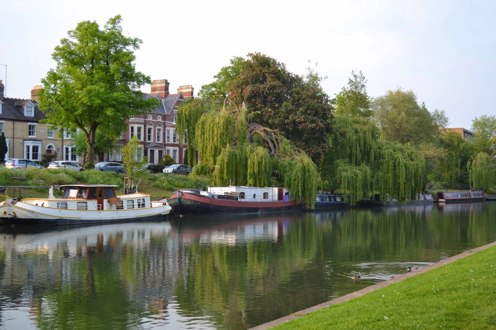 Cam River, Cambridge, England,