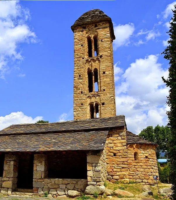 Church of St. Michael in Engolasters ,Andorra