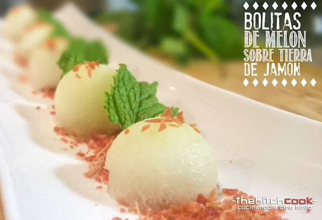 bolitas de melón sobre tierra de jamón para las recetas faciles de maria bolitas de melón sobre tierra de jamón receta de entrante
