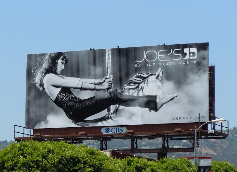 Joe's Jeans Merry go round billboard