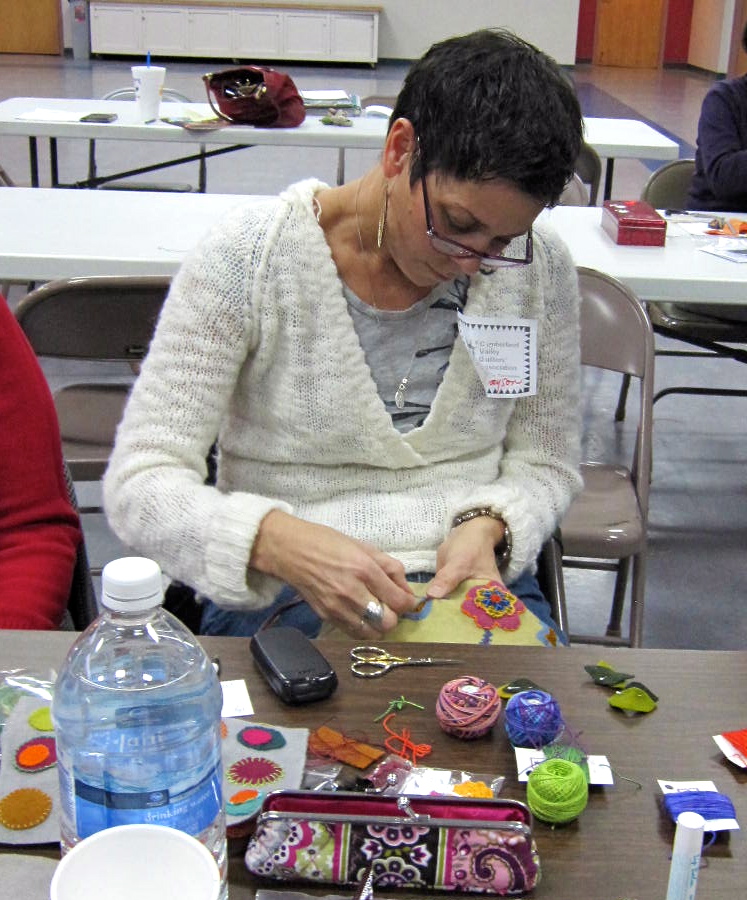 Sue Spargo Cumberland Valley Quilt Guild Nashville TN