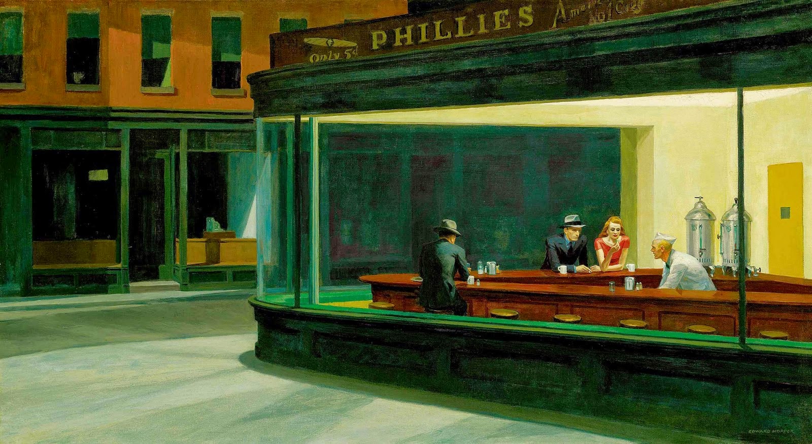 3ème art AUTOMAT, de Edward Hopper