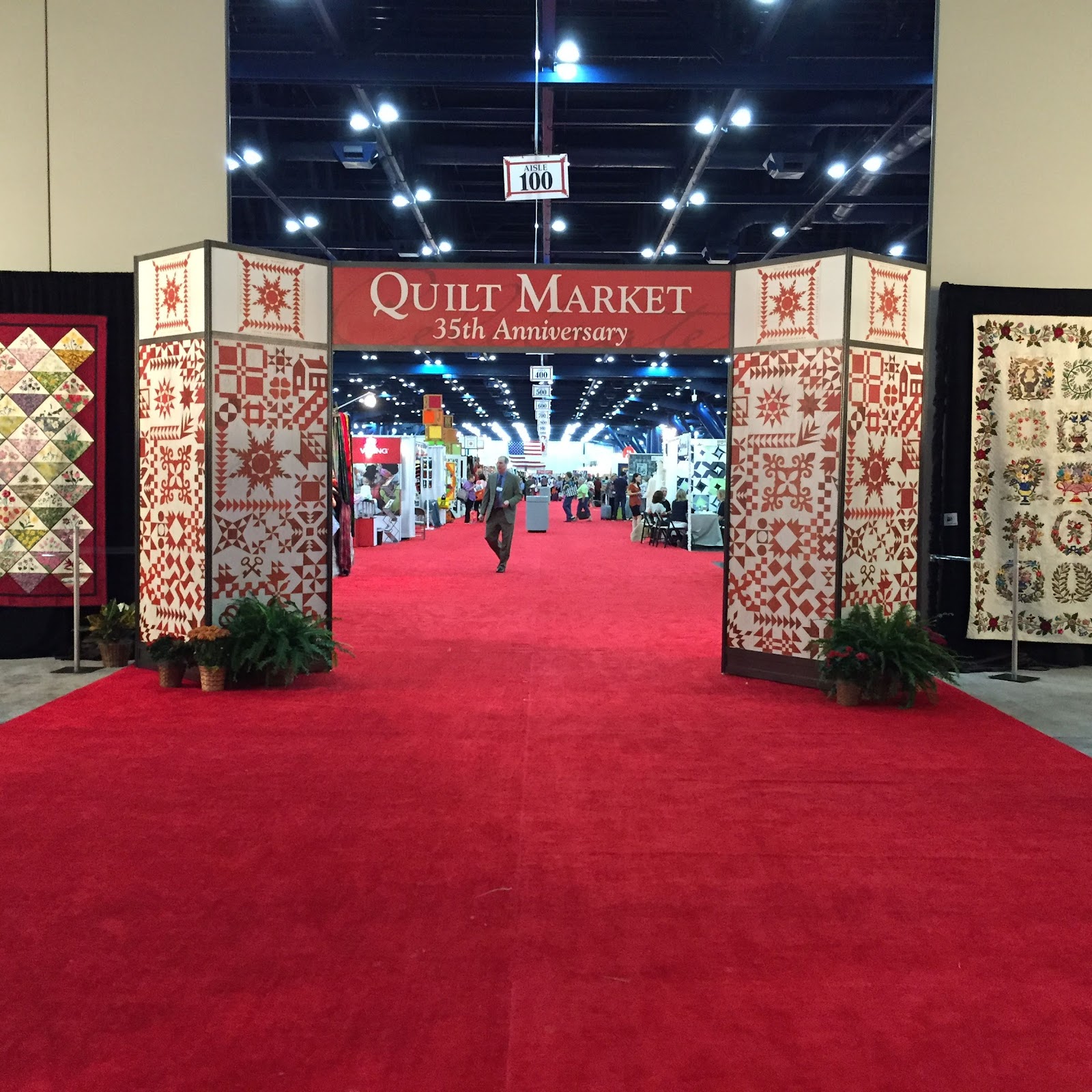 Blue Susan makes Quilt Market Recap